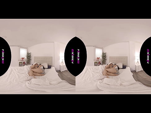 ❤️ PORNBCN VR İki genç lezbiyen 4K 180 3D sanal gerçeklikte azgın uyanıyor Geneva Bellucci Katrina Moreno ❤️ Sikiş videosu  bizde